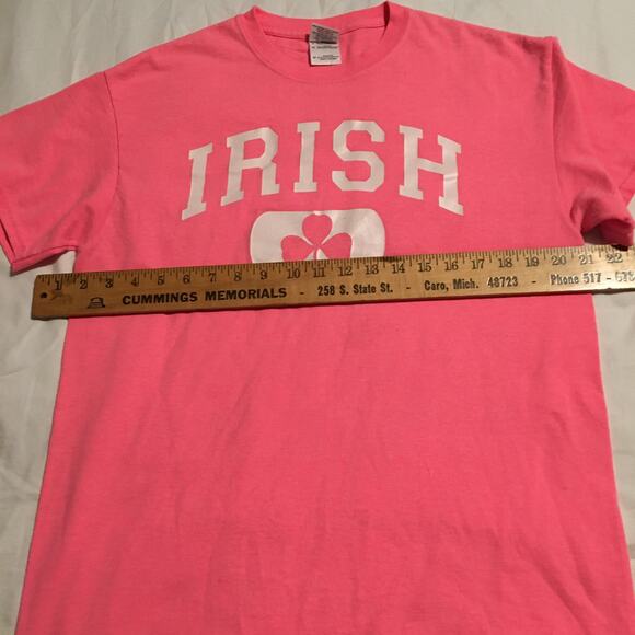 Pink St. Patrick's Day Irish shirt  Medium - Picture 4 of 5